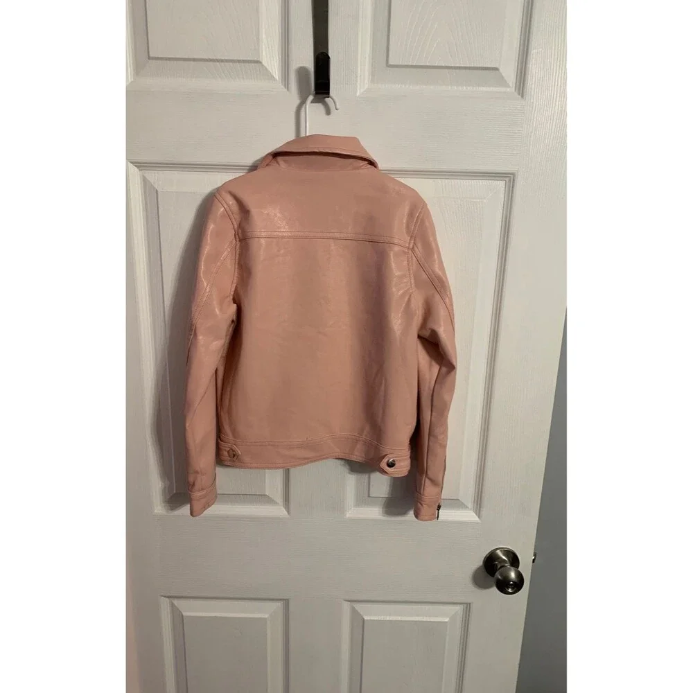 Blu-Pepper Girls Faux Leather Jacket. Size M.